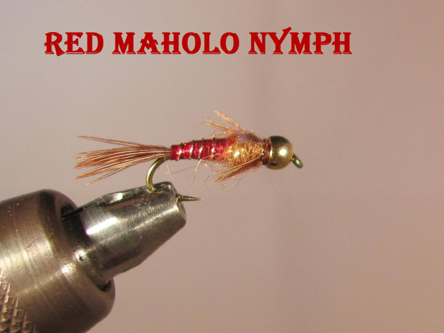 Maholo Nymph Red Pyramid Lake Fly Fishing