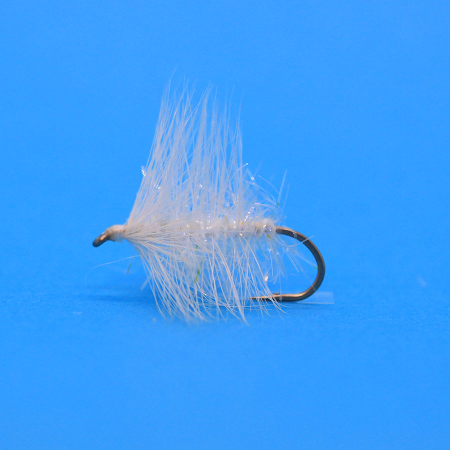 3x Red Head White Grub/maggot Fly Fishing trout Flies Size 10 Trout  Indicator