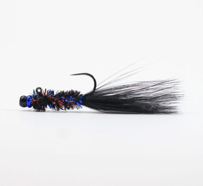 Pyramid Lake Balanced Leech - Midnight Cowboy