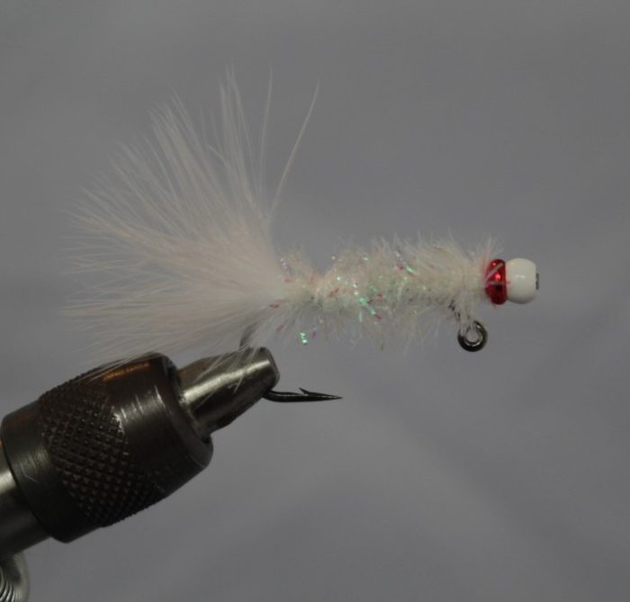 Pyramid Lake Balanced Leech - White Ghost