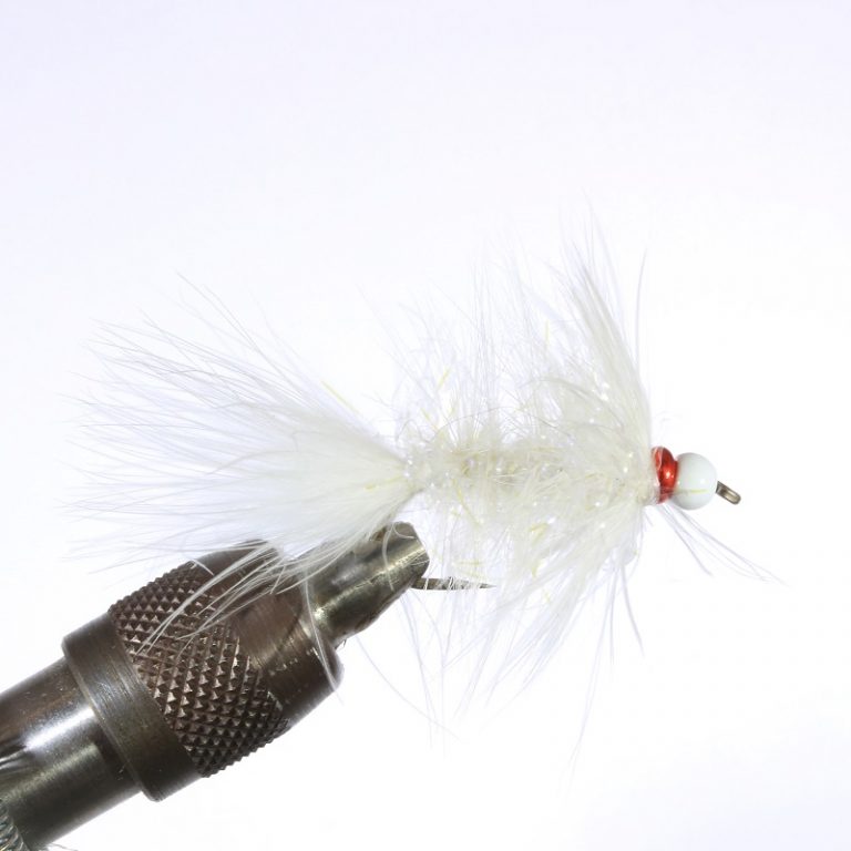 Deep Water Wooly Bugger - White Ghost