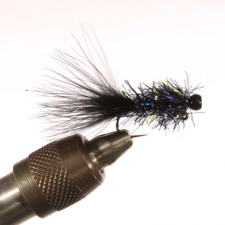 Pyramid Lake Balanced Leech - Black and Blue - Image 2