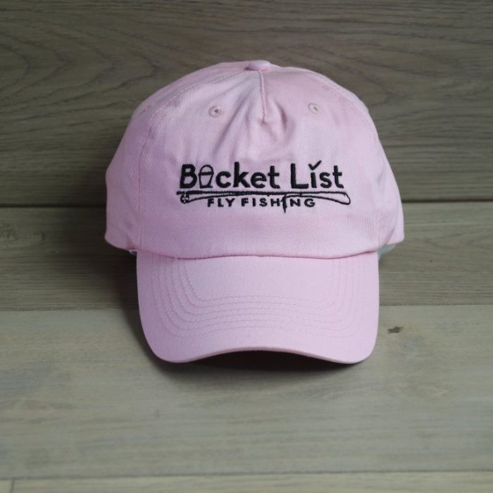 Cotton Twill Baseball Hat - Light Pink