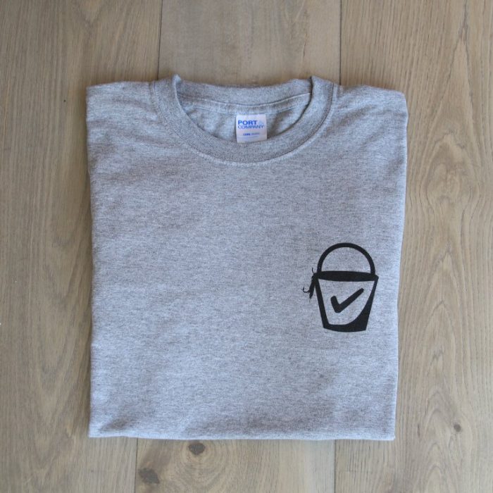 Gildan Garment Dyed Heavyweight T-Shirt - Ice Blue - Image 3
